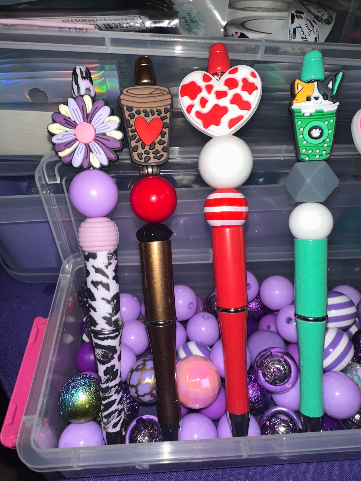 Pens!! - Beaded Focal Pens (Customized)