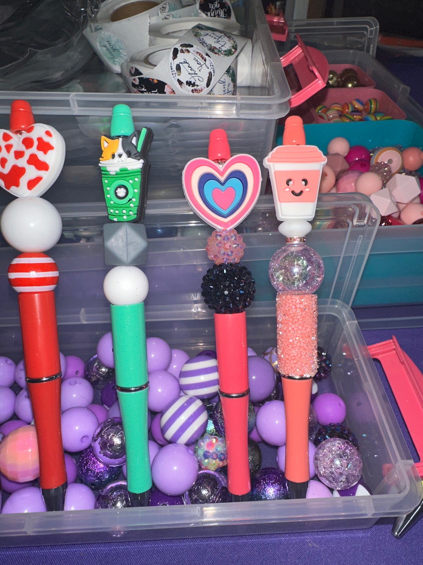 Pens!! - Beaded Focal Pens (Customized)
