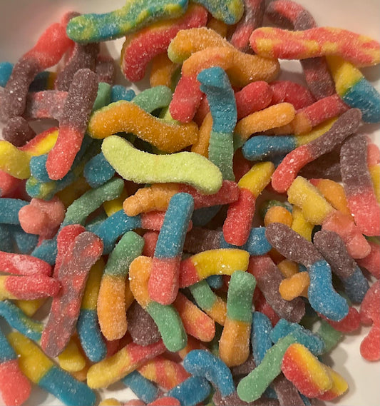 Candy - Sour Gummy Worms - S*A*L*E